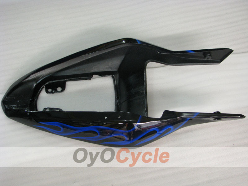 Kit de carénage à injection pour GSX R1000 03-04 - Bleu, noir - Flame #OYO87901837
