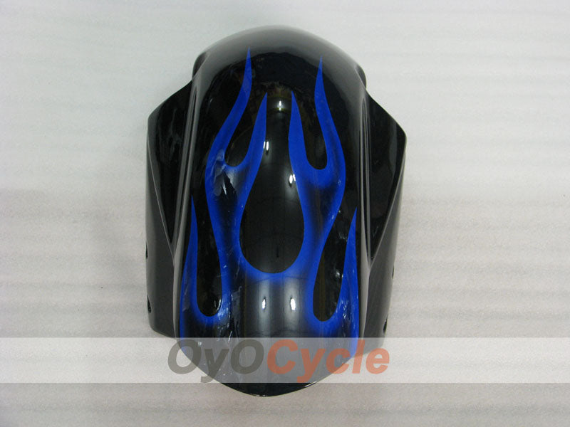Kit de carénage à injection pour GSX R1000 03-04 - Bleu, noir - Flame #OYO87901837