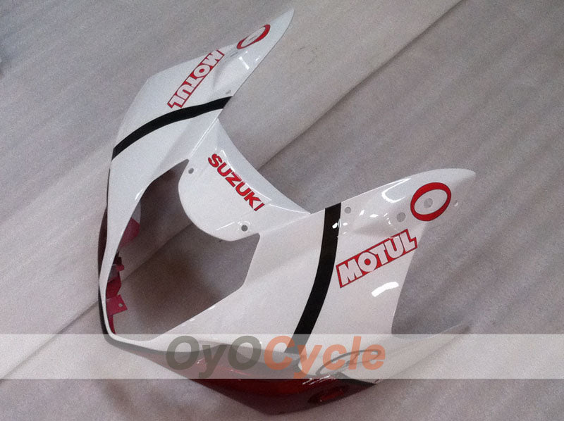 Kit de carénage à injection pour GSX R1000 03-04 - Rouge, blanc - Jordan #OYO87901839