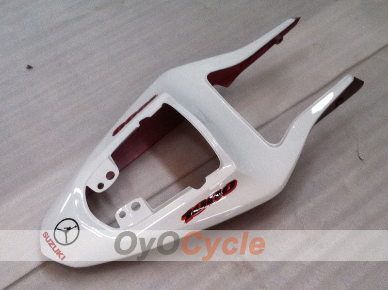 Kit de carénage à injection pour GSX R1000 03-04 - Rouge, blanc - Jordan #OYO87901839