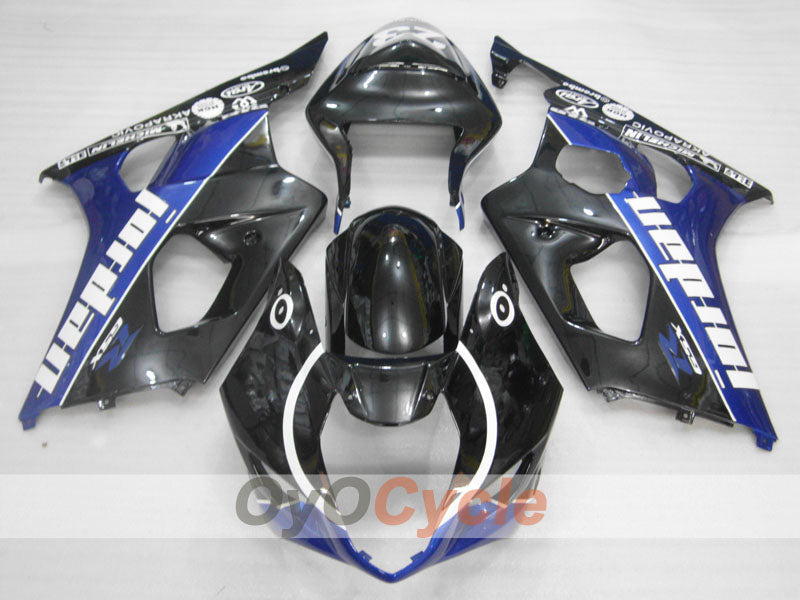 Kit de carénage à injection pour GSX R1000 03-04 - Bleu, noir - Jordan #OYO87901841 Image secondaire du produit