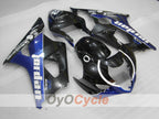 Kit de carénage à injection pour GSX R1000 03-04 - Bleu, noir - Jordan #OYO87901841