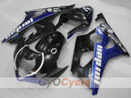 Kit de carénage à injection pour GSX R1000 03-04 - Bleu, noir - Jordan #OYO87901841