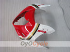 Kit de carénage en injection pour GSX R1000 03-04 - Rouge, blanc - Lucky Strike #OYO87901843