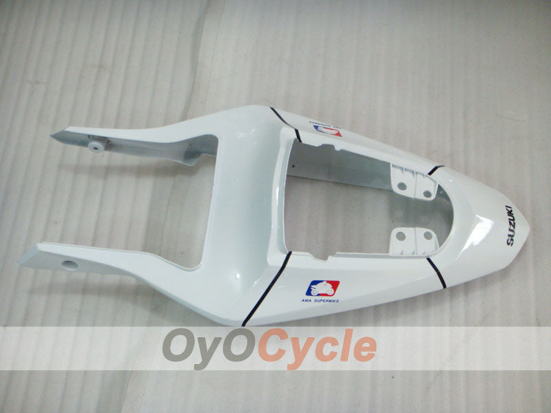 Kit de carénage en injection pour GSX R1000 03-04 - Blanc, noir - MOTOREX #OYO87901845