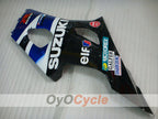 Kit de carénage en injection pour GSX R1000 03-04 - Blanc, noir - MOTOREX #OYO87901845