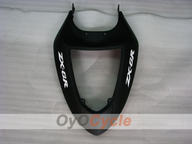 Kit de carénage en injection pour NINJA ZX-6R 05-06 - Noir, mat - Style d'origine #OYO87901849