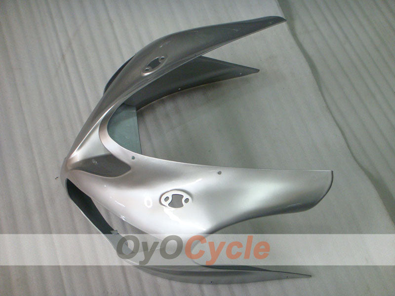 Kit de carénage en injection pour NINJA ZX-6R 05-06 - Noir, argent - Style d'origine #OYO87901850