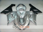 Kit de carénage en injection pour NINJA ZX-6R 05-06 - Noir, argent - Style d'origine #OYO87901850