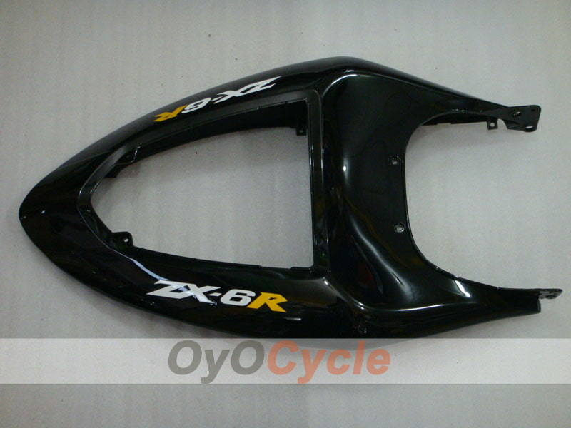 Kit de carénage en injection pour NINJA ZX-6R 05-06 - Noir - Style d'origine #OYO87901851