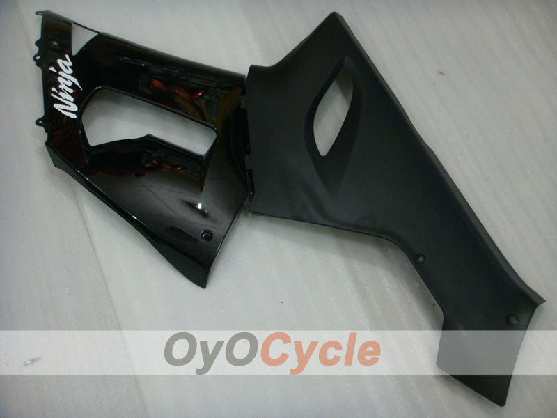 Kit de carénage en injection pour NINJA ZX-6R 05-06 - Noir - Style d'origine #OYO87901851