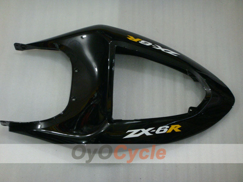 Kit de carénage en injection pour NINJA ZX-6R 05-06 - Noir - Style d'origine #OYO87901851