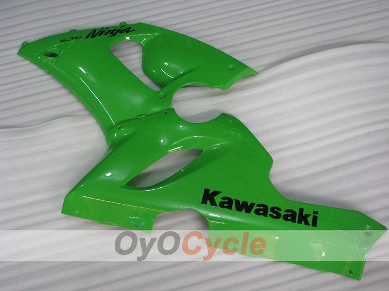 Carénage latéral gauche et droit pour Kawasaki Ninja ZX-6R 05-06 #OYO87913087 Image principale du produit