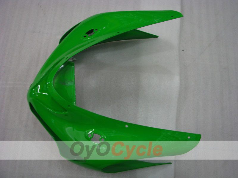 Kit de carénages injectés pour NINJA ZX-6R 05-06 - Vert, Noir - Style d’origine #OYO87901855
