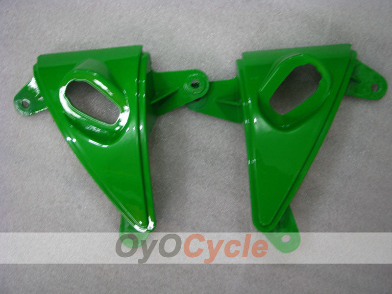 Kit de carénages injectés pour NINJA ZX-6R 05-06 - Vert, Noir - Style d’origine #OYO87901855