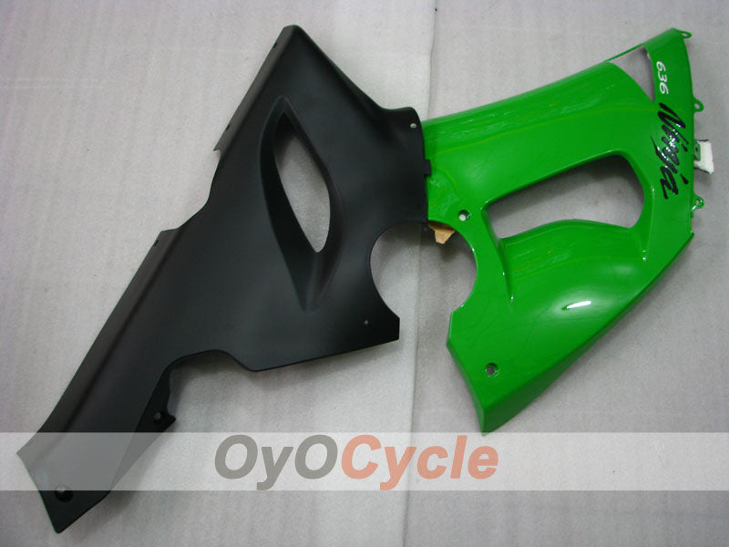 Carénage latéral gauche et droit pour Kawasaki Ninja ZX-6R 05-06 #OYO87913090