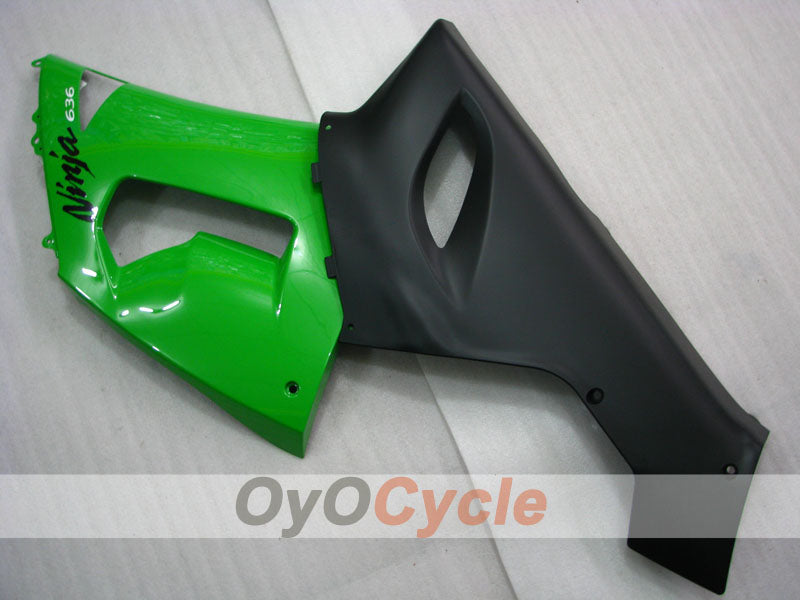 Carénage latéral gauche et droit pour Kawasaki Ninja ZX-6R 05-06 #OYO87913090