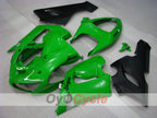 Kit de carénages injectés pour NINJA ZX-6R 05-06 - Vert, Noir - Style d’origine #OYO87901855