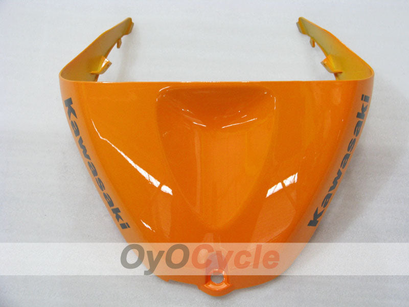 Kit de carénages injectés pour NINJA ZX-6R 05-06 - Orange, Noir - Style d’origine #OYO87901856