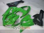 Kit de carénages injectés pour NINJA ZX-6R 05-06 - Vert, Noir - Style d’origine #OYO87901859