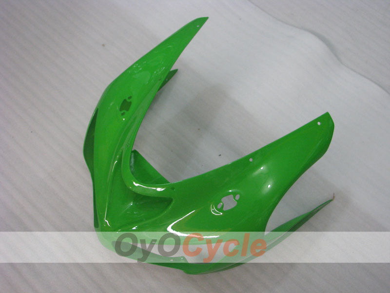 Kit de carénages injectés pour NINJA ZX-6R 05-06 - Vert, Noir - Style d’origine #OYO87901859