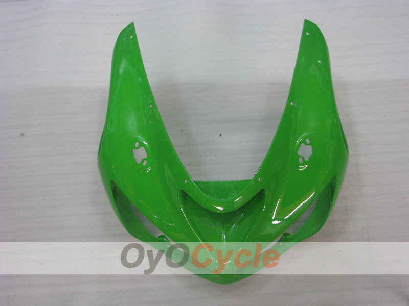 Kit de carénages injectés pour NINJA ZX-6R 05-06 - Vert, Noir - Style d’origine #OYO87901859