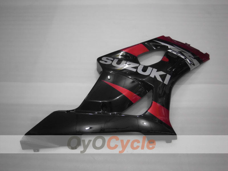 Kit de carénages injectés pour GSX R1000 03-04 - Rouge, Noir - Style d’origine #OYO87901861