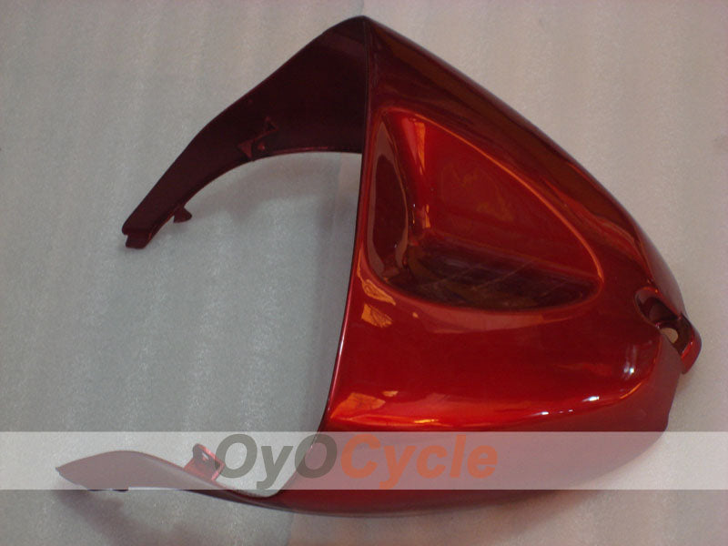 Kit de carénage à injection pour NINJA ZX-6R 05-06 - Rouge, Noir - Flamme #OYO87901867