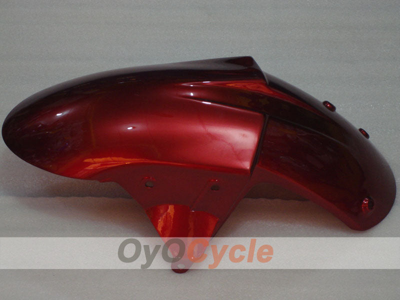 Kit de carénage à injection pour NINJA ZX-6R 05-06 - Rouge, Noir - Flamme #OYO87901867