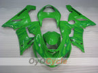 Kit de carénage à injection pour NINJA ZX-6R 05-06 - Vert - Flamme #OYO87901869