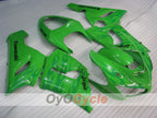 Kit de carénage à injection pour NINJA ZX-6R 05-06 - Vert - Flamme #OYO87901869