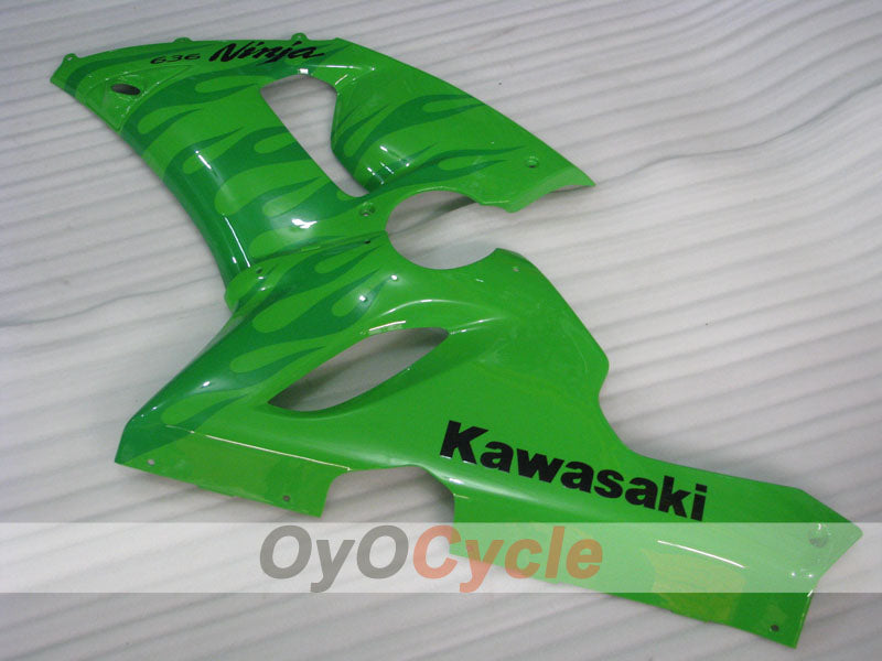 Carénage latéral gauche et droit pour Kawasaki Ninja ZX-6R 05-06 #OYO87913101