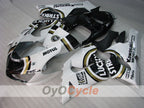 Kit de carénage à injection pour NINJA ZX-6R 05-06 - Blanc, Noir - Lucky Strike #OYO87901871