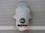 Kit de carénage à injection pour NINJA ZX-6R 05-06 - Blanc, Noir - Lucky Strike #OYO87901871