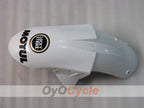 Kit de carénage à injection pour NINJA ZX-6R 05-06 - Blanc, Noir - Lucky Strike #OYO87901871
