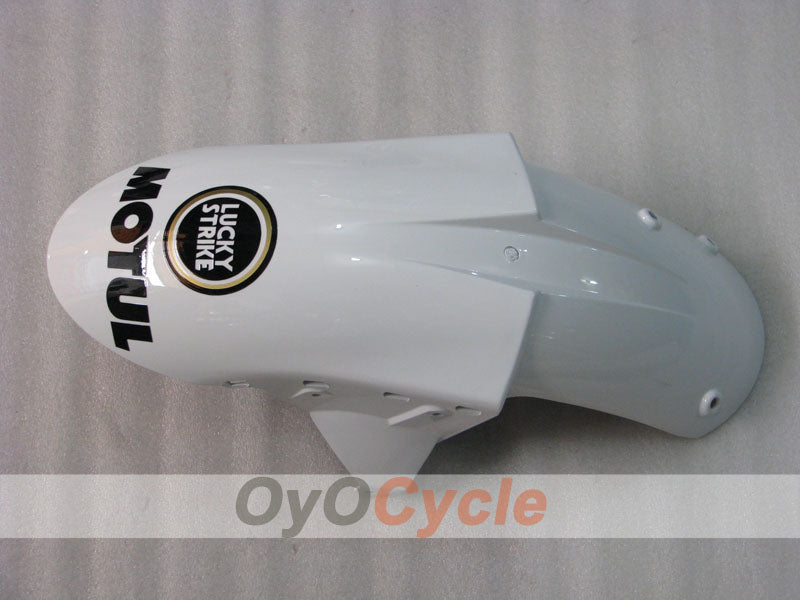 Kit de carénage à injection pour NINJA ZX-6R 05-06 - Blanc, Noir - Lucky Strike #OYO87901871
