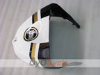 Kit de carénage à injection pour NINJA ZX-6R 05-06 - Blanc, Noir - Lucky Strike #OYO87901871