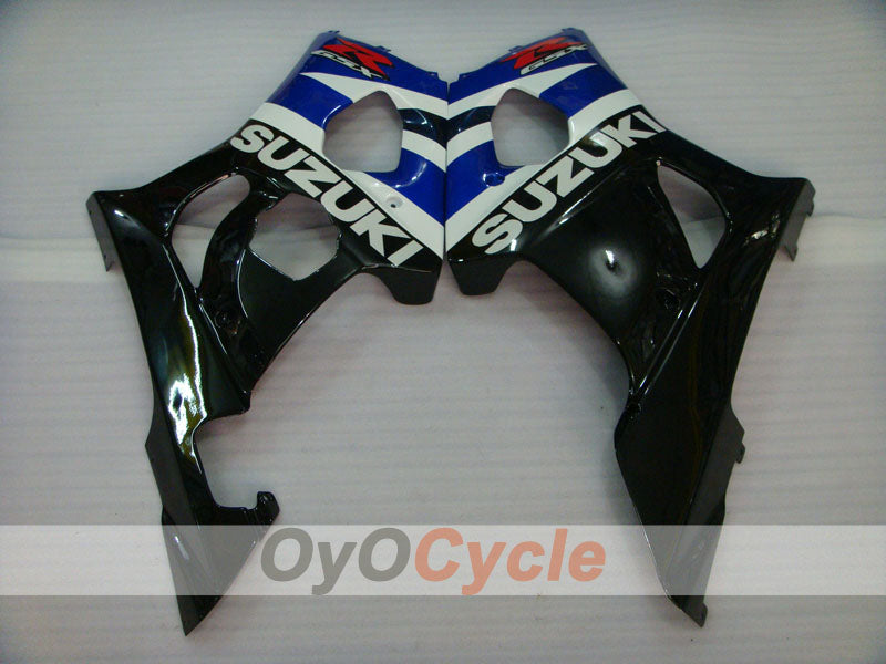 Kit de carénage à injection pour GSX R1000 03-04 - Blanc, Noir - Style d'origine #OYO87901874