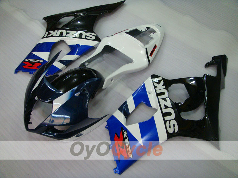 Kit de carénage à injection pour GSX R1000 03-04 - Blanc, Noir - Style d'origine #OYO87901874 Image principale du produit