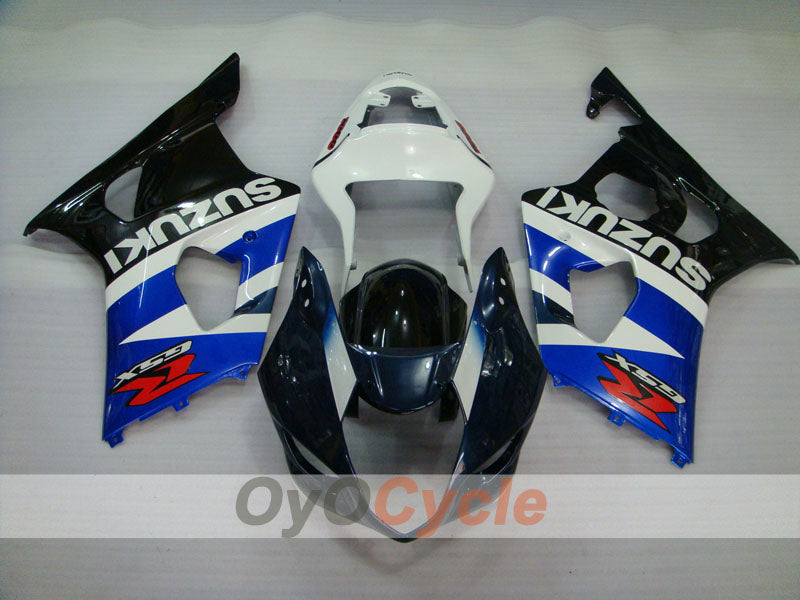 Kit de carénage à injection pour GSX R1000 03-04 - Blanc, Noir - Style d'origine #OYO87901874 Image secondaire du produit