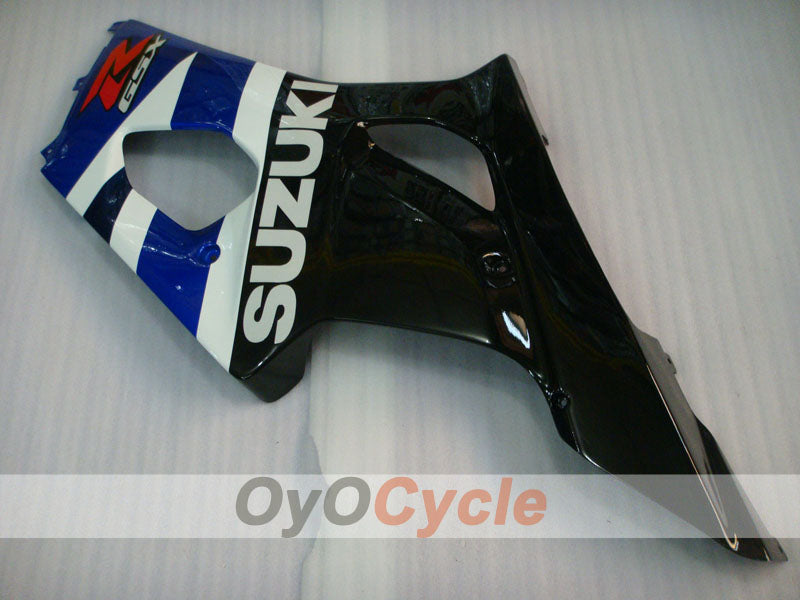 Kit de carénage à injection pour GSX R1000 03-04 - Blanc, Noir - Style d'origine #OYO87901874