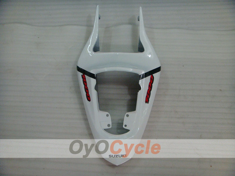 Kit de carénage à injection pour GSX R1000 03-04 - Blanc, Noir - Style d'origine #OYO87901879