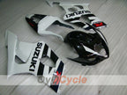 Kit de carénage à injection pour GSX R1000 03-04 - Blanc, Noir - Style d'origine #OYO87901880