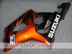 Kit de carénages à injection pour GSX R1000 03-04 - Orange, Noir - Style usine #OYO87901886