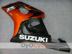Kit de carénages à injection pour GSX R1000 03-04 - Orange, Noir - Style usine #OYO87901886