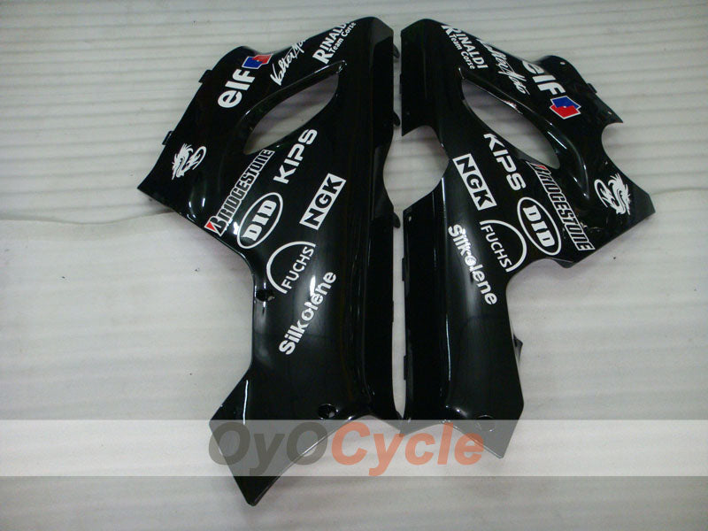 Kit de carénages à injection pour NINJA ZX-6R 05-06 - Vert, Noir - Nakano #OYO87901889