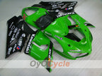 Kit de carénages à injection pour NINJA ZX-6R 05-06 - Vert, Noir - Nakano #OYO87901889