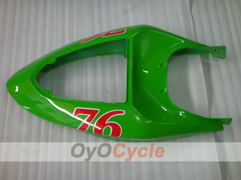 Kit de carénages à injection pour NINJA ZX-6R 05-06 - Vert, Noir - Nakano #OYO87901889