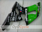Kit de carénages à injection pour NINJA ZX-6R 05-06 - Vert, Noir - Nakano #OYO87901889