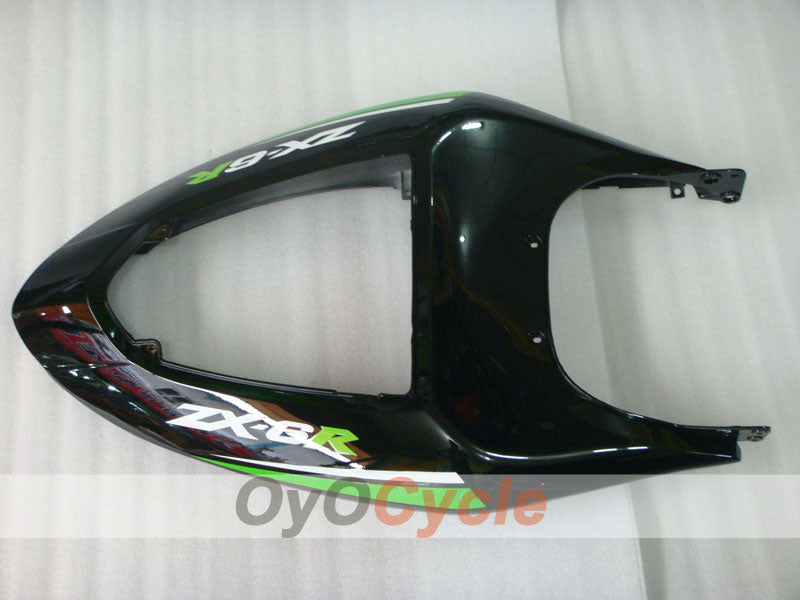 Kit de carénages à injection pour NINJA ZX-6R 05-06 - Vert, Noir - Nakano #OYO87901890